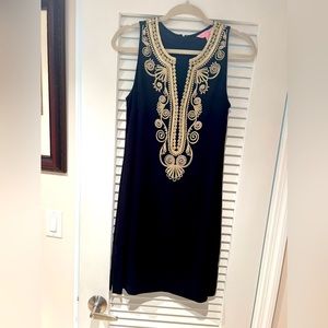 Lilly Pulitzer  A fantastic black dress size 4